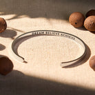 FuAttract Dream Believe Achieve Stainless Steel Engraved Bracelet - Silver - Inside - Men (17.5-19cm) - image 7