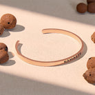 FuAttract Namaste Peace Compassion Stainless Steel Engraved Bracelet - image 2