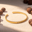 FuAttract It Is What It Is Stainless Steel Engraved Bracelet - image 5