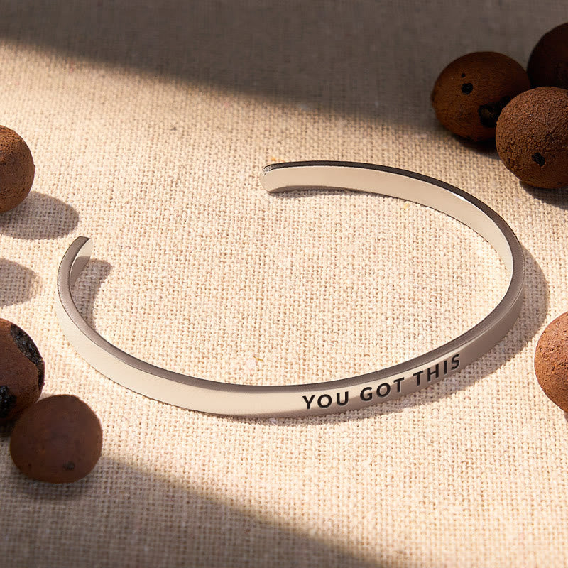 FuAttract You Got This Energy & Success Stainless Steel Engraved Bracelet - image 2