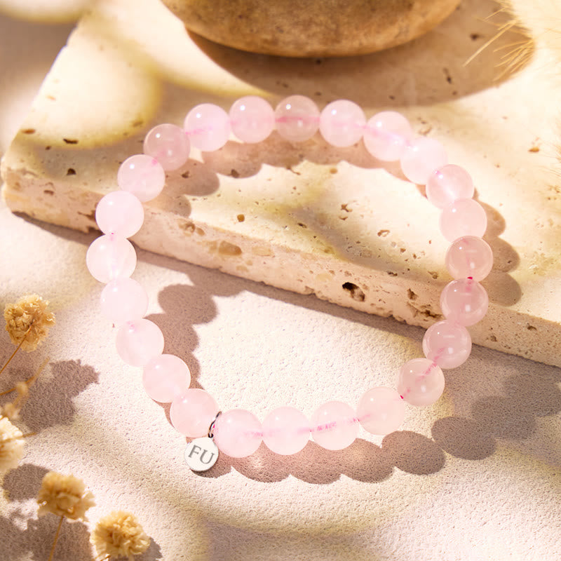 FuAttract Rose Quartz Bracelet – Where Love Begins Within - image 1