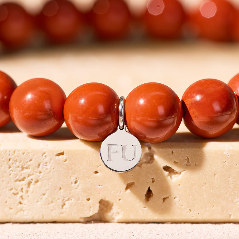 FuAttract Red Jasper Bracelet – Stability Vitality & Inner Strength - image 3