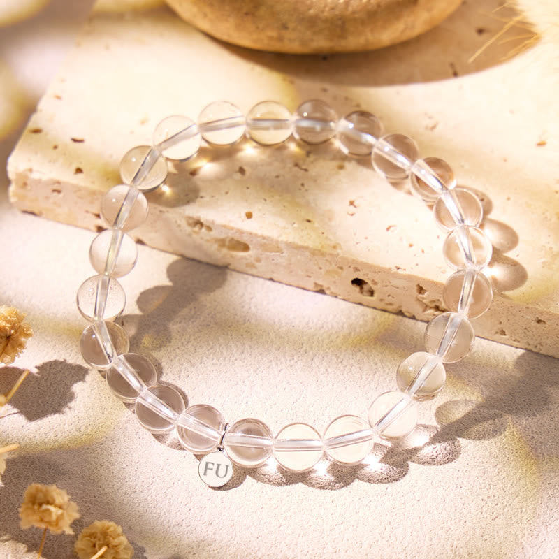 FuAttract Clear Quartz Bracelet – Clarity Focus & Energy  - image 1