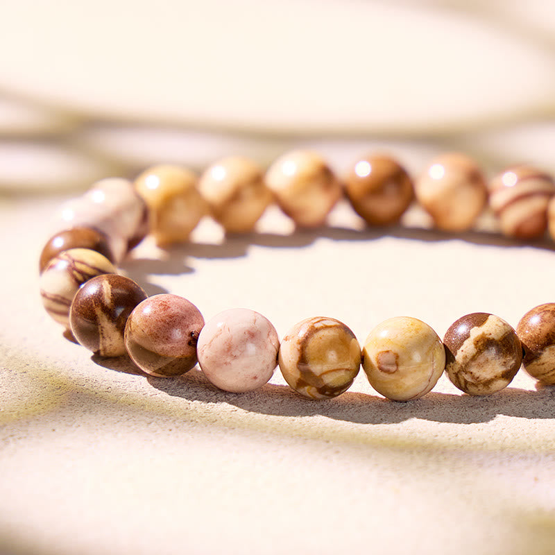 FuAttract Australian Zebra Stone Bracelet – Balance Focus & Stability - image 4