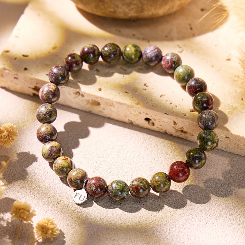 FuAttract Dragon Blood Jasper Bracelet - Courage & Protective Strength  - image 1