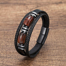 FuAttract Wealth & Protection Tiger's Eye Leather Bracelet - Red Tiger’s Eye - 23cm - image 8