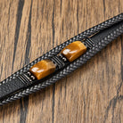 FuAttract Wealth & Protection Tiger's Eye Leather Bracelet - image 4