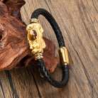 FuAttract Courage & Wealth & Protection Crystal Pixiu Leather Bracelet - image 1