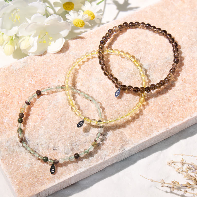 FuAttract Attract New Possibilities 3-Piece Stone Bracelet Set with Gift Message Card - image 2