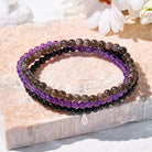 FuAttract Protect Your Energy 3-Piece Stone Bracelet Set with Gift Message Card - 20cm - image 0