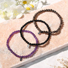 FuAttract Protect Your Energy 3-Piece Stone Bracelet Set with Gift Message Card - image 2