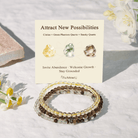 FuAttract Attract New Possibilities 3-Piece Stone Bracelet Set with Gift Message Card - image 1
