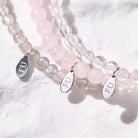 FuAttract Welcome Gentle Moments 3-Piece Stone Bracelet Set with Gift Message Card - image 3