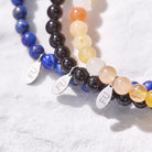 FuAttract Stand Your Ground 3-Piece Stone Bracelet Set with Gift Message Card - image 3