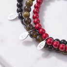FuAttract Calm The Storm 3-Piece Stone Bracelet Set with Gift Message Card - image 3
