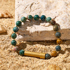 FuAttract Wishbeads Wealth & Good Luck– Ocean Agate Intention Bracelet - image 2