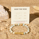 Fuattract Wishbeads Communication Expression & Healing– Amazonite Intention Bracelet - image 1