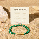 Fuattract Wishbeads Protection & Transformation– Malachite Intention Bracelet - image 1