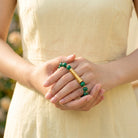 Fuattract Wishbeads Protection & Transformation– Malachite Intention Bracelet - image 5
