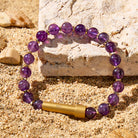 Fuattract Wishbeads Stress Relief & Calm–Amethyst Intention Bracelet - image 2