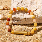 Fuattract Wishbeads Luck & Harmony-Golden Silk Jade Intention Bracelet - image 2
