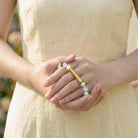 Fuattract Wishbeads Self Love & Courage–Aquamarine Amazonite Intention Bracelet - image 5