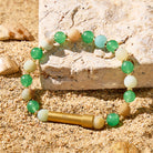 Fuattract Wishbeads Self Love & Growth–Amazonite & Green Aventurine Intention Bracelet - image 2