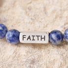 FuAtrract Calm & Inner Peace Sodalite Faith Engraved Bracelet - image 3