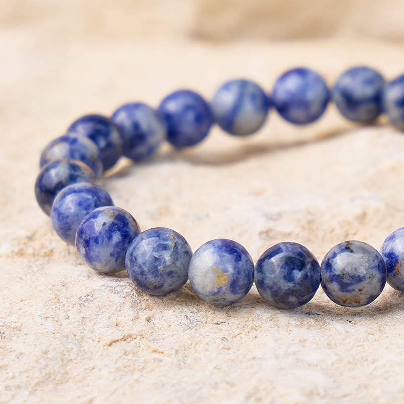 FuAtrract Calm & Inner Peace Sodalite Faith Engraved Bracelet - image 4