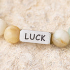 FuAttract Truth & Communication & Self Love Amazonite Luck Engraved Bracelet  - image 3