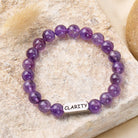 FuAttract Amethyst Clarity Engraved Bracelet ——Calm & Stress Relief & Intuition - image 2