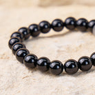 FuAttract Strength & Self Control Black Onyx Unbreakable Engraved Beaded Bracelet  - image 4