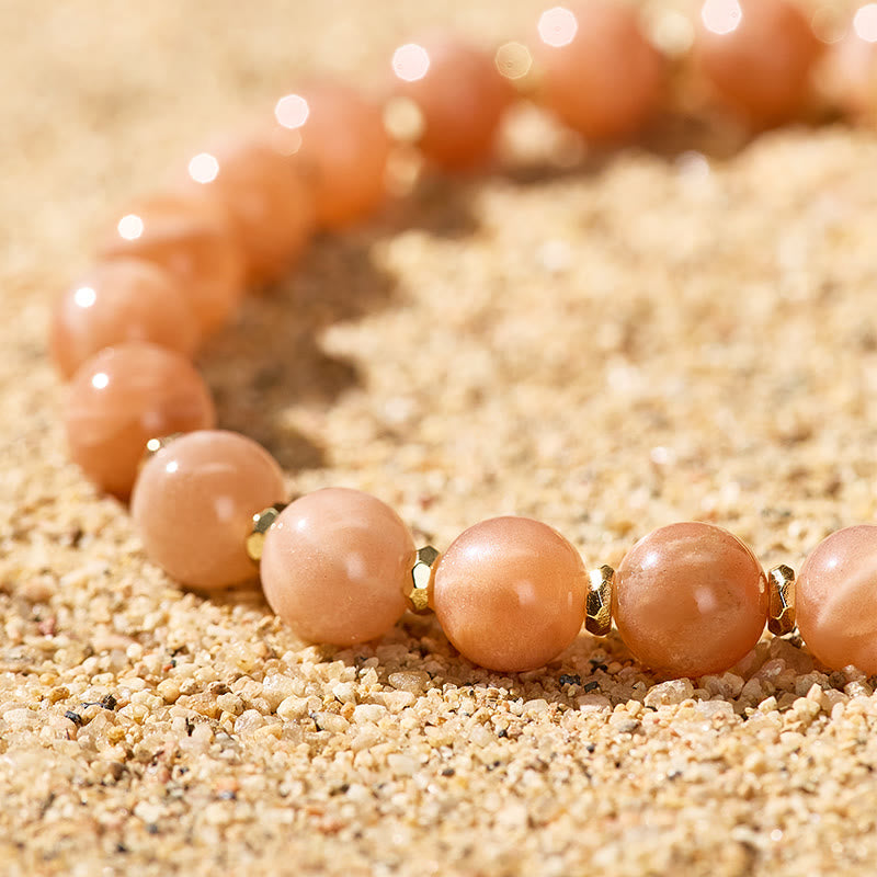 Fuattract Wishbeads Freedom & Independence–Sun Stone Intention Bracelet - image 3