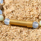 Fuattract Wishbeads Self Love & Courage–Aquamarine Amazonite Intention Bracelet - image 4