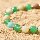 Fuattract Wishbeads Self Love & Growth–Amazonite & Green Aventurine Intention Bracelet - image 3