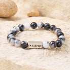 FuAttract Harmony & Emotional Balance Orca Agate Patience Engraved Healing Bracelet - image 1