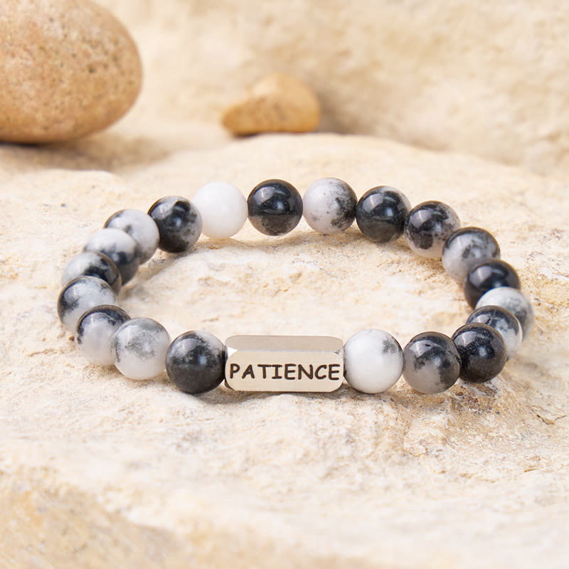 FuAttract Harmony & Emotional Balance Orca Agate Patience Engraved Healing Bracelet - image 1