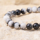 FuAttract Harmony & Emotional Balance Orca Agate Patience Engraved Healing Bracelet - image 4
