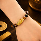FREE Today: Protection Confidence & Wealth Tiger Eye Pixiu Crystal Healing Bracelet For Men - image 2