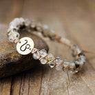 FuAttract Love Connection & Balance Natural Stone Stainless Steel Zodiac Signs Couple Bracelet - Leo - image 10
