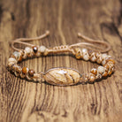 FuAttract Clarity Balance & Energy Natural Amethyst Healing Bracelet - Picture Jasper - image 18