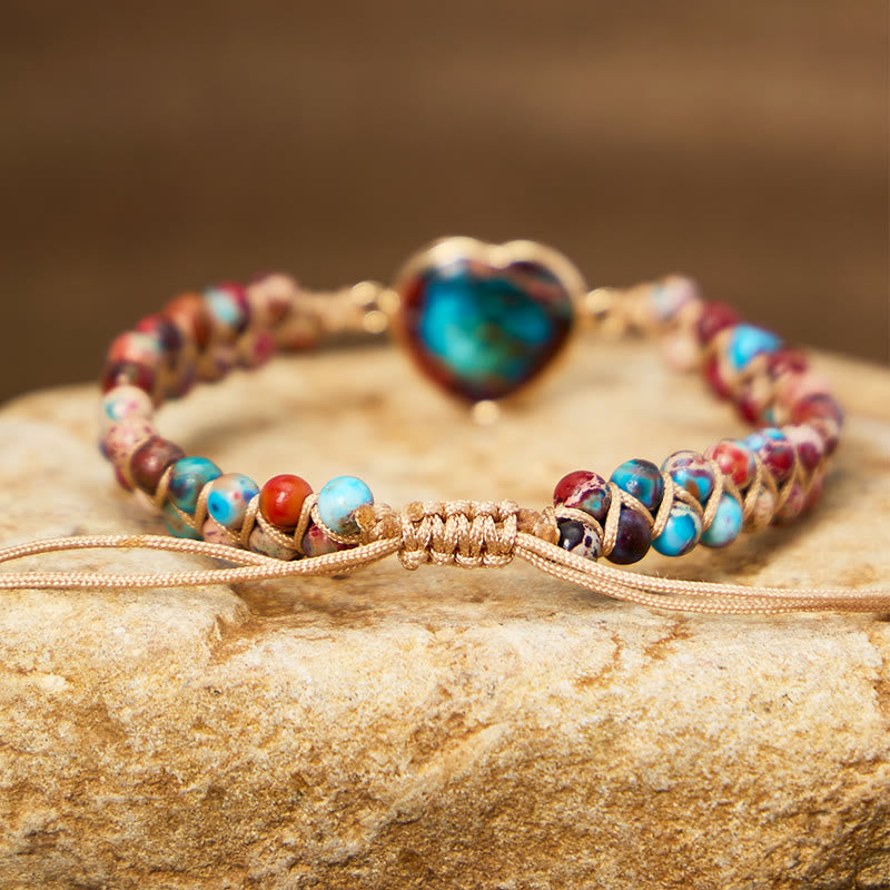 FuAttract Love & Balance Emperor Stone Wishful Heart Bracelet - image 2
