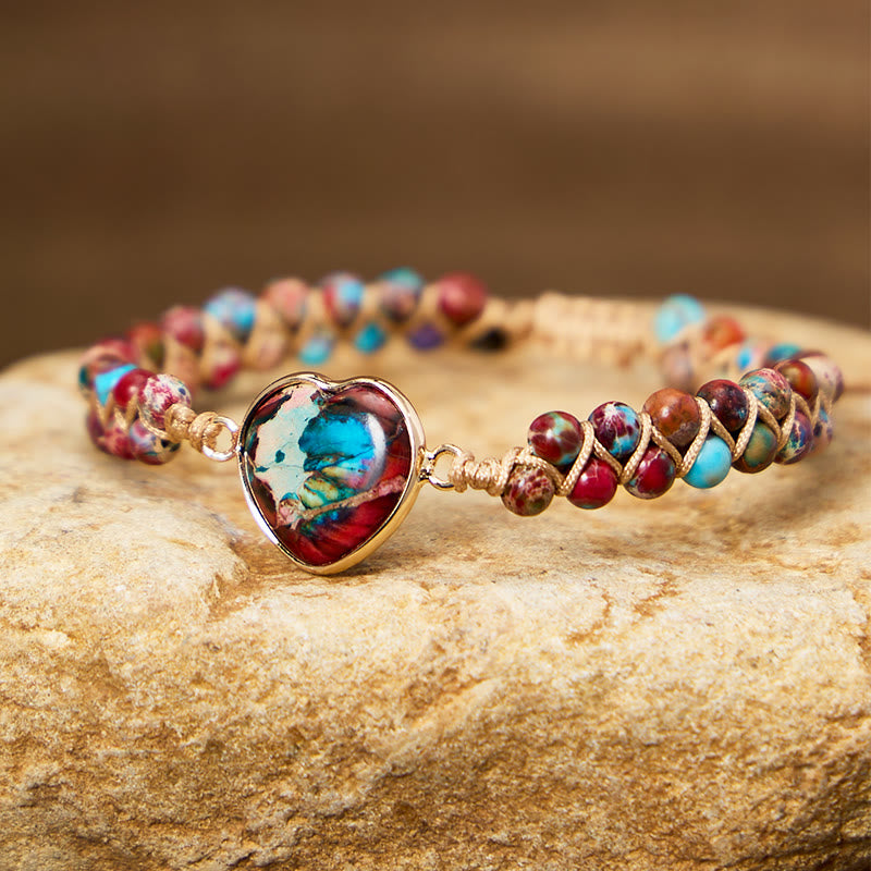 FuAttract Love & Balance Emperor Stone Wishful Heart Bracelet - image 3