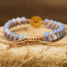 FuAttract Love Connection & Balance Natural Stone Stainless Steel Zodiac Signs Couple Bracelet - image 2