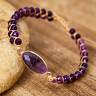 FuAttract Clarity Balance & Energy Natural Amethyst Healing Bracelet - image 1
