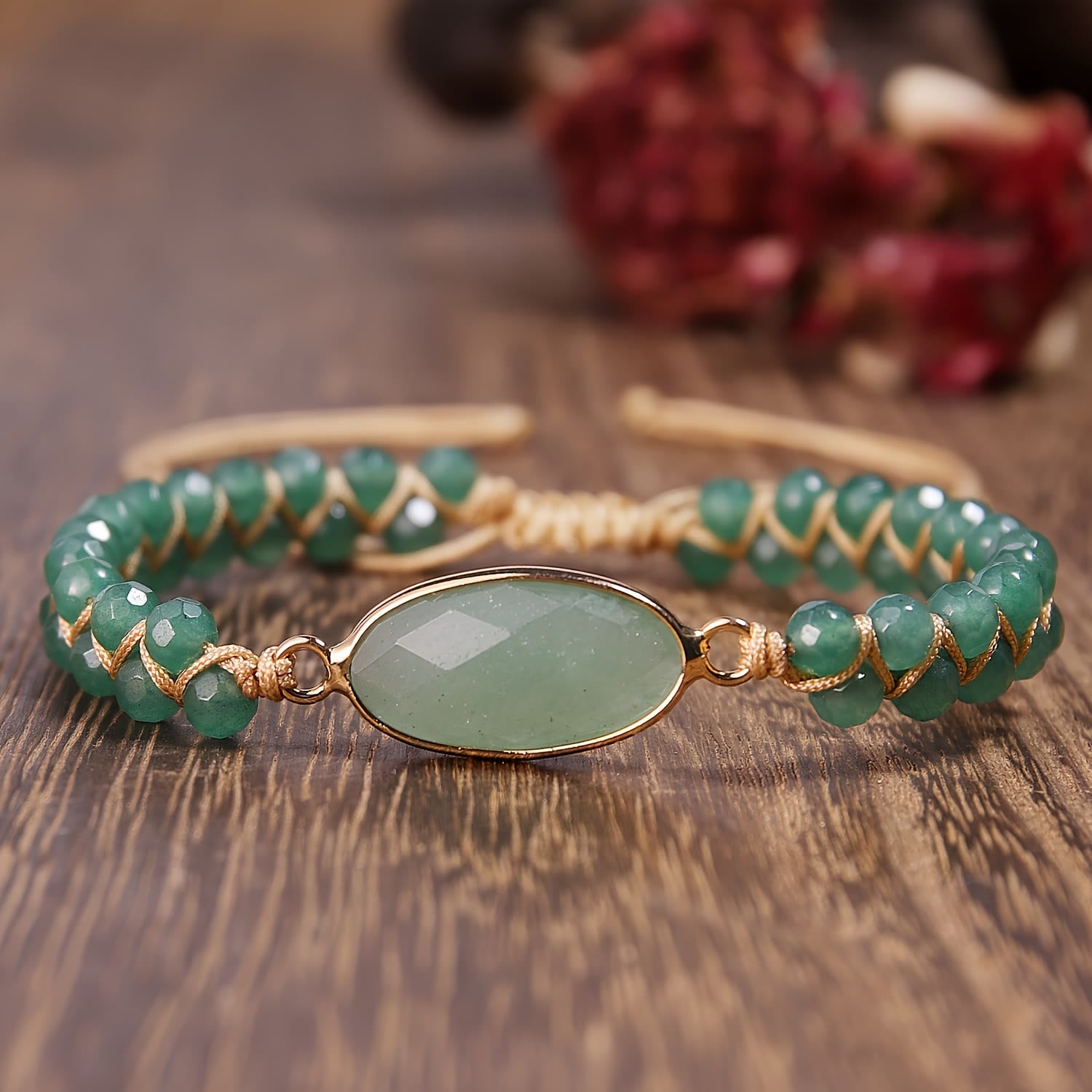 FuAttract Clarity Balance & Energy Natural Amethyst Healing Bracelet - Green Aventurine - image 17