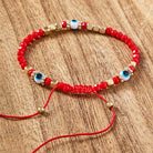 FuAttract Protection Luck & Peace Glaze Evil Eye Red String Bracelet - image 2