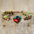 FuAttract Love & Balance Emperor Stone Wishful Heart Bracelet - Multicolor - image 9