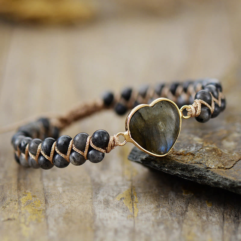FuAttract Love & Balance Emperor Stone Wishful Heart Bracelet - Sparkling - image 11