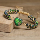 FuAttract Love & Balance Emperor Stone Wishful Heart Bracelet - Green - image 16
